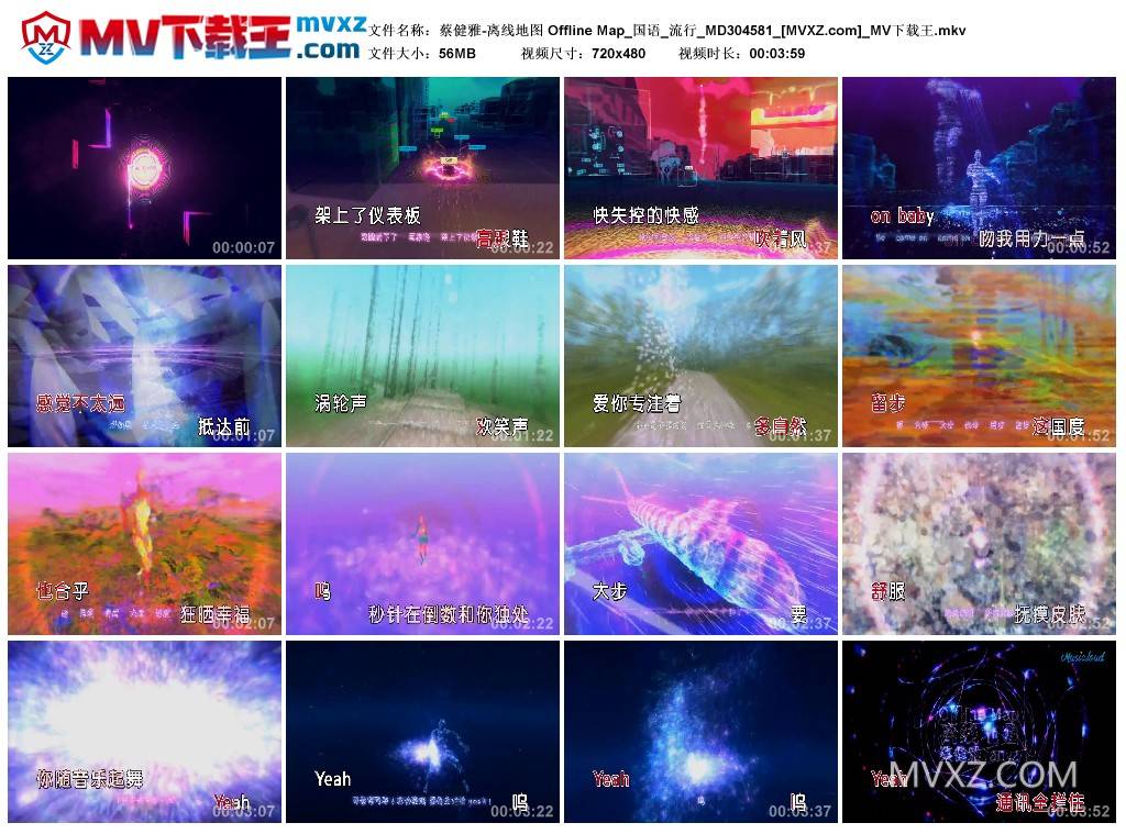 蔡健雅-离线地图 Offline Map_国语_流行_MD304581